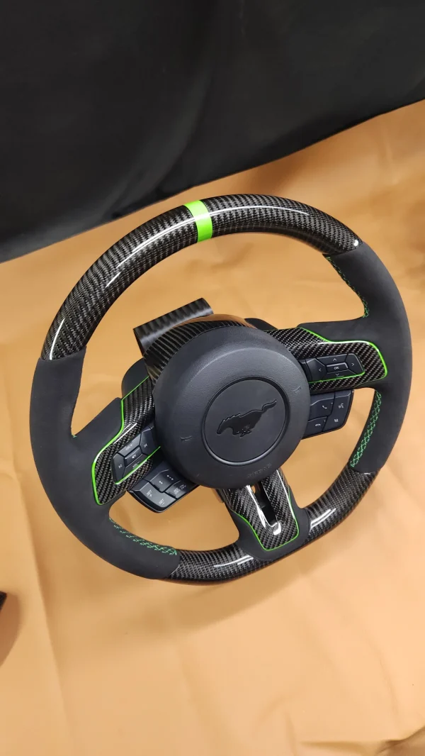 2015-2023 Mustang Steering Wheel With Colored Accents - Image 6