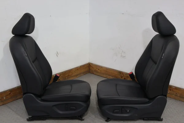 2017 Infiniti Q50 Leather Power Seat Set Front&Rear (Black G) Tested See Notes - Image 17