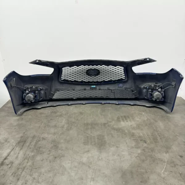 INFINITI Q50 SPORT COMPLETE FRONT BUMPER WITH GRILL OEM - Image 2