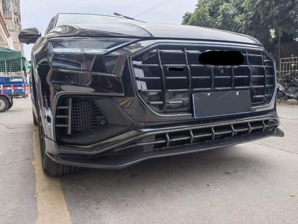 Carbon fiber body kit fit Audi Q8 2019-2023 - Image 3