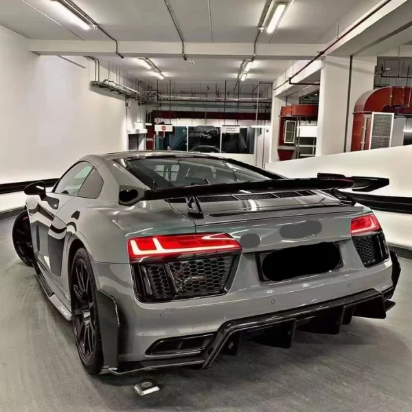 Rear wing spoiler fit Audi R8 2016-2023 - Image 4