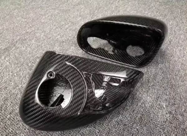 McLaren 540C/570S/650S/675LT/720S Carbon Fiber Mirror Cap Replacement - Image 3