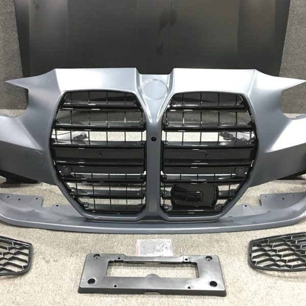 Non Painted ABS Plastic Bmw 3 Series G20 Body Kit M3 Front Bumper With Bonnet, For Modification - Image 3