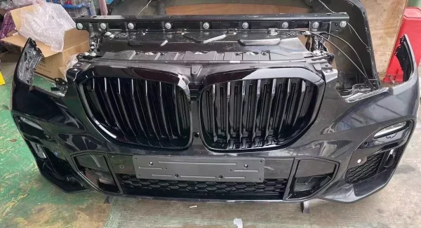 2019 - 2023 BMW X5 G05 Complete Front Bumper Assembly - Nose Cut