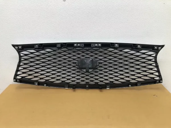 2014-17 Infiniti Q50 Midnight Black Grille W/O Camera OEM - Image 4