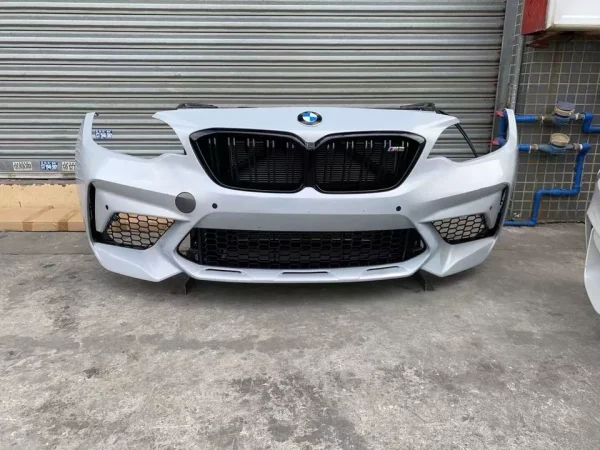 2016-2021 BMW M2 C Complete Front Bumper Assembly - Nose Cut - Image 9