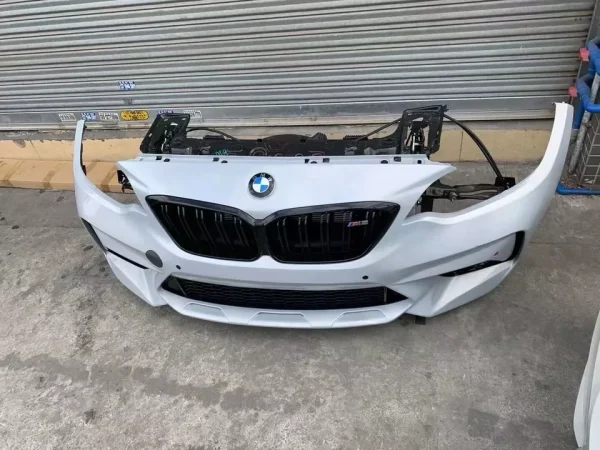 2016-2021 BMW M2 C Complete Front Bumper Assembly - Nose Cut - Image 2