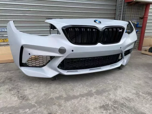 2016-2021 BMW M2 C Complete Front Bumper Assembly - Nose Cut - Image 5