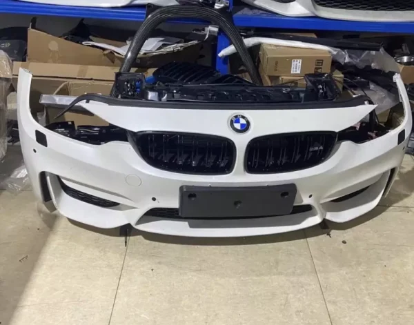 2015- 2021 BMW M3 M4 F82 F80 Complete Front Bumper Assembly - Nose Cut - Image 5