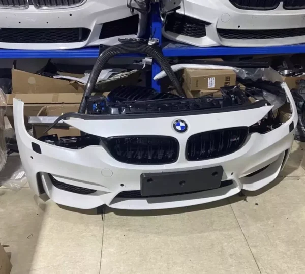 2015- 2021 BMW M3 M4 F82 F80 Complete Front Bumper Assembly - Nose Cut - Image 4