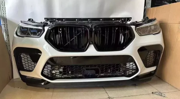 2019-2023 BMW X6 M Complete Front Bumper Assembly - Nose Cut OEM