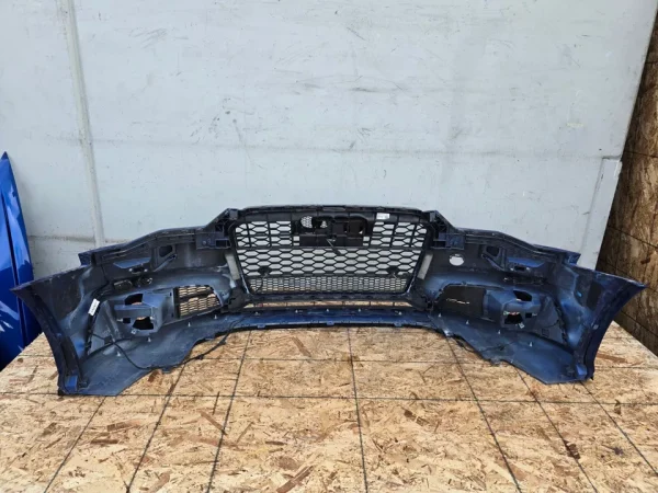 FRONT BUMPER COVER ASSEMBLY COMPLETE W/PARK ASSIST/CAMERA 45K 16-18 AUDI A6 S6 - Image 4