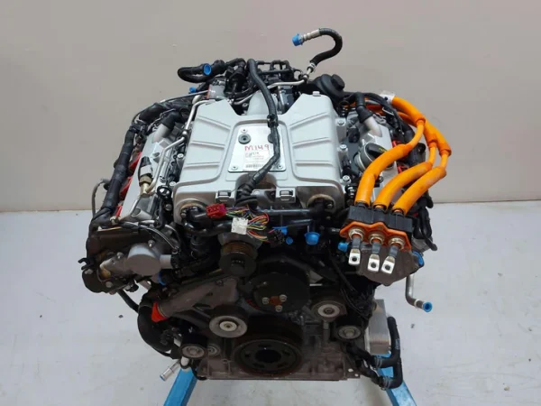 11-18 PORSCHE CAYENNE ENGINE MOTOR 3.0L M06.EC SUPERCHARGED HYBRID 31K KM'S! - Image 11