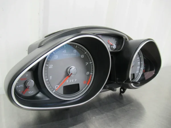 T081 2009 09 AUDI R8 SPEEDOMETER INSTRUMENT GAUGE KILOMETERS PER HOUR 420920980G - Image 4