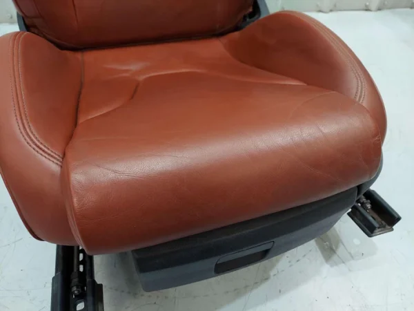 2009 AUDI R8 Front Seat Lh *seat Stressed, Dented, Scuffed, Stained* Tuscan Brown Leather - Image 15