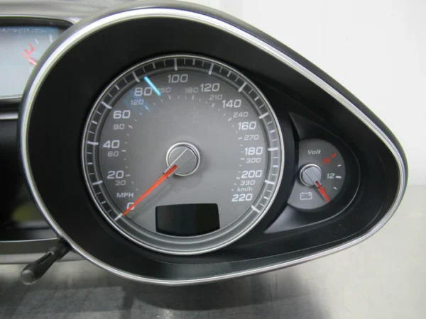 T081 2009 09 AUDI R8 SPEEDOMETER INSTRUMENT GAUGE KILOMETERS PER HOUR 420920980G - Image 7