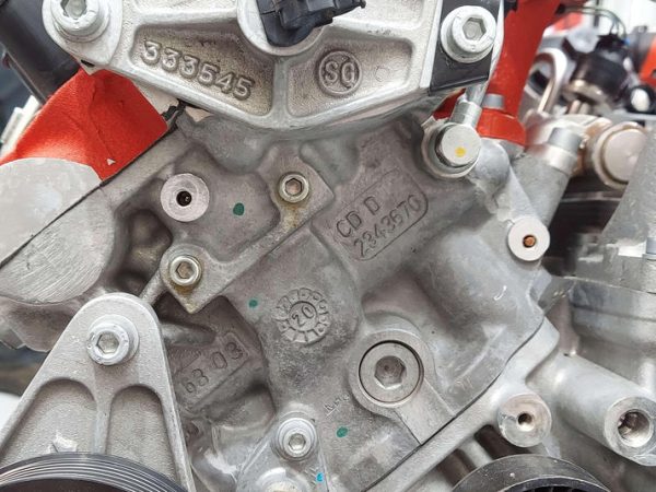 2021 FERRARI ROMA 3.9L ENGINE MOTOR TYPE F154 (299065 2281684 2343670 2343671) - Image 12