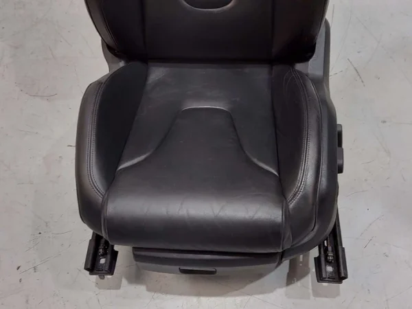 11-15 AUDI R8 FRONT LH LEFT SEAT BLACK LEATHER - Image 13