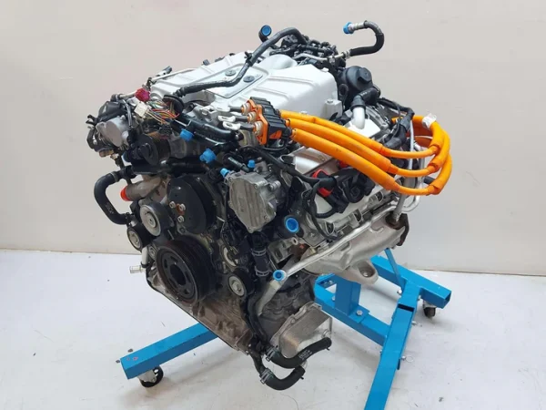 11-18 PORSCHE CAYENNE ENGINE MOTOR 3.0L M06.EC SUPERCHARGED HYBRID 31K KM'S! - Image 3