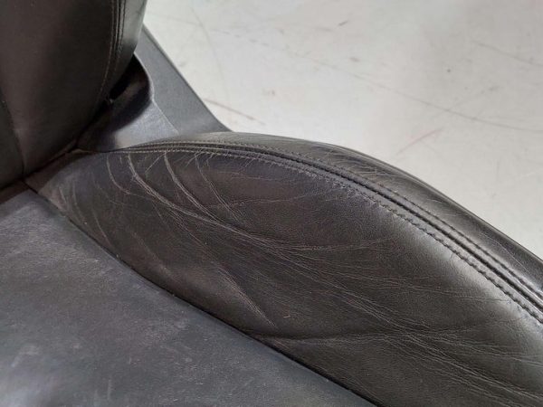 11-15 AUDI R8 FRONT LH LEFT SEAT BLACK LEATHER - Image 14