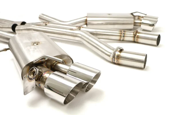 Chevy Camaro SS ZL1 Cat Back Exhaust System - Manual Trans (Round Tips) #FBOD-0731 - Image 4