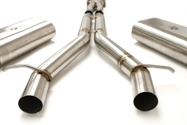 Chevy Camaro SS ZL1 Cat Back Exhaust System - Manual Trans (Round Tips) #FBOD-0731 - Image 2