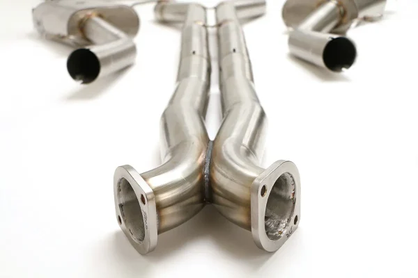 Chevy Camaro SS ZL1 Cat Back Exhaust System - Manual Trans (Round Tips) #FBOD-0731 - Image 3