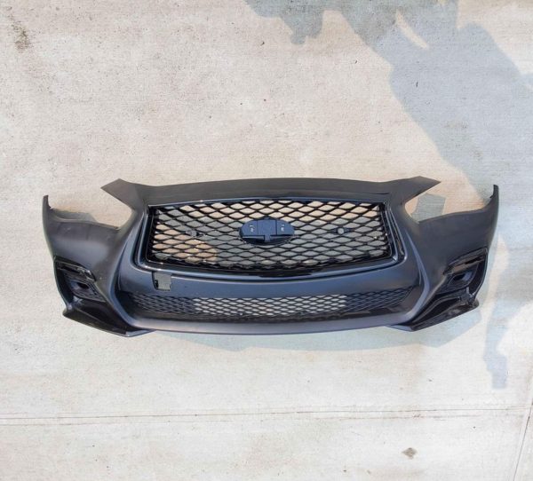 Infiniti Q50 front bumper complete set S sport style 2014-2022