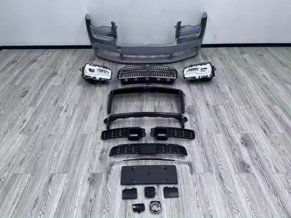 For Rolls Royce Ghost front bumper kit, LED headlights, grille, 2010-2014 upgrade 3rd generation 2018 - Image 2