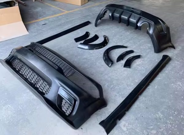 SRT Hellcat WideBody Kit Car Bumper Parts, Dodge Charger 2015+ - Image 2