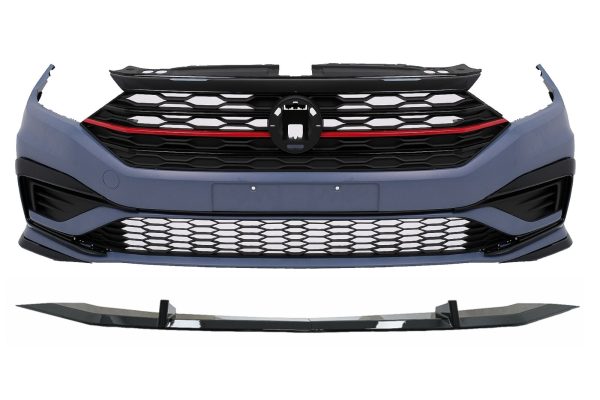 Front Bumper Grille Lip Extension Spoiler for VW Jetta Mk7 2019-2020 GLI Look