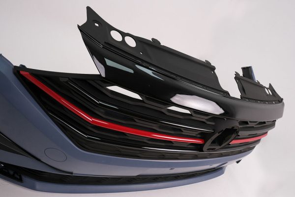 Front Bumper Grille Lip Extension Spoiler for VW Jetta Mk7 2019-2020 GLI Look - Image 5