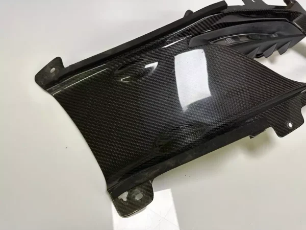 LOTUS EVORA GT410 GT430 FRONT CARBON FIBRE BUMPER COOLING DUCT & DRL - Image 6