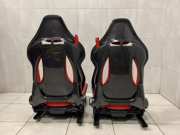 ORIGINAL OEM FERRARI 296 SF90 296GTB GTS DAYTONA SPORT CARBON BUCKET SEATS SET - Image 10