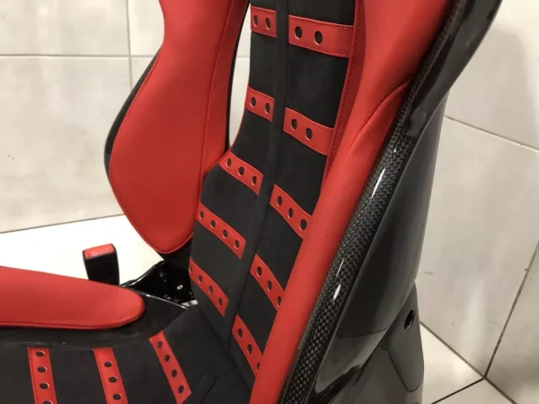 ORIGINAL OEM FERRARI 296 SF90 296GTB GTS DAYTONA SPORT CARBON BUCKET SEATS SET - Image 3