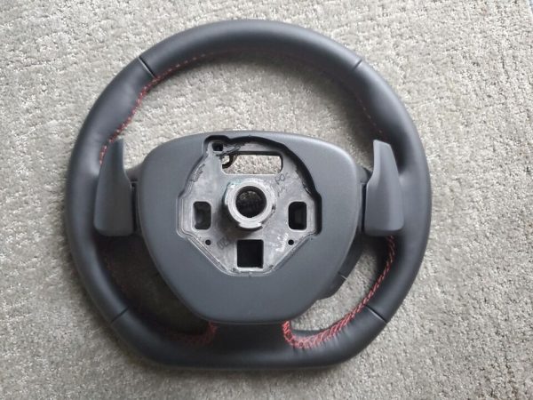 CHEVROLET CORVETTE C7 Z06 CARBON TRIM PADDLE SHIFT SET RACING STEERING WHEEL DISPLAY - Image 6