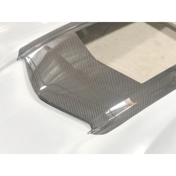 2016-2021 Camaro IROC-Z Hood with Louvers and Window – Carbon Fiber - Image 3