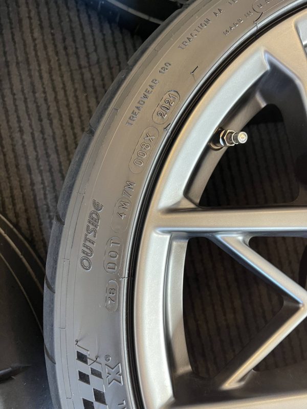 OEM Mach 1 Handling Package Wheels with Michelin Sport Cup 2 Tires for Sale - Image 3