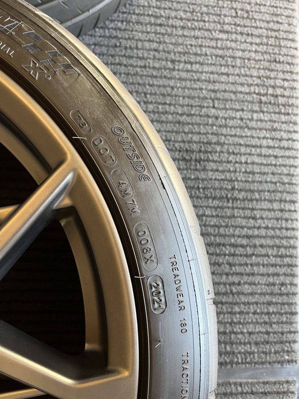 OEM Mach 1 Handling Package Wheels with Michelin Sport Cup 2 Tires for Sale - Image 2