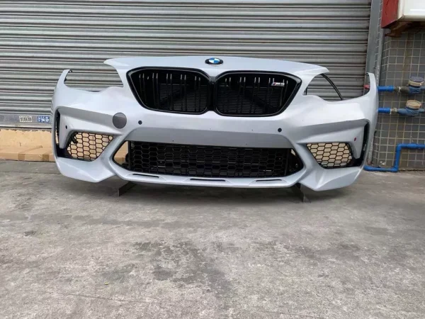 2016-2021 BMW M2 C Complete Front Bumper Assembly - Nose Cut - Image 7