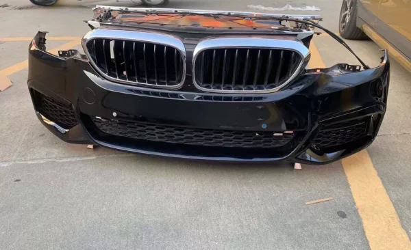 2021-2023 BMW 5 Series G30 Complete Front Bumper Assembly - Nose Cut