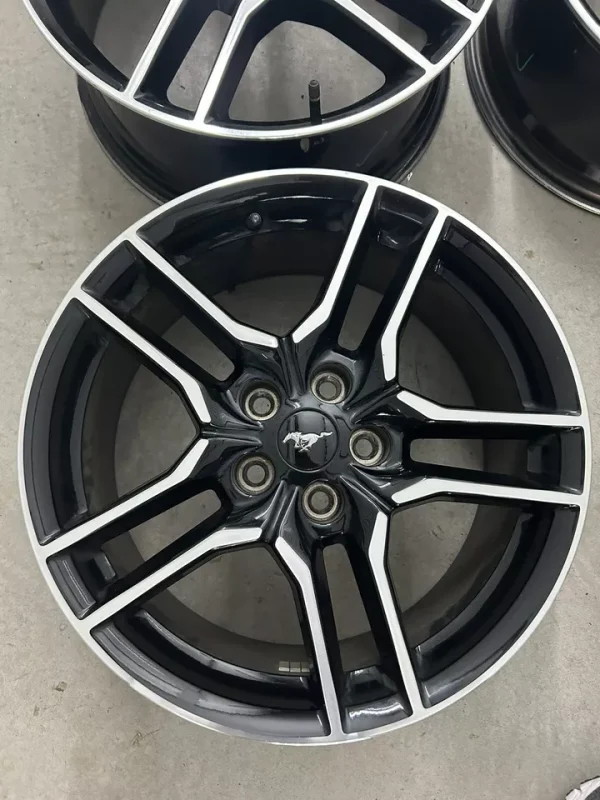 SET OF 4 Ford Mustang Black OEM Wheels 18” 2018-2023 Rims Stock Factory 10157 - Image 8