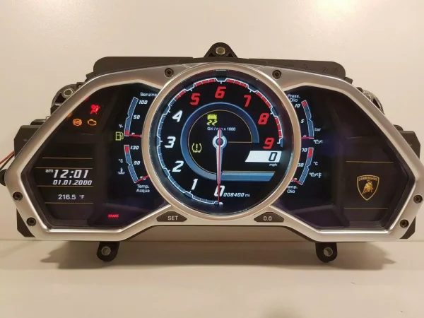 Aventador dash lcd