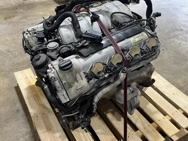 09 MERCEDES BENZ AMG C63 W204 6.2 M156 ENGINE MOTOR 103k - Image 10