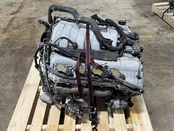 09 MERCEDES BENZ AMG C63 W204 6.2 M156 ENGINE MOTOR 103k - Image 5