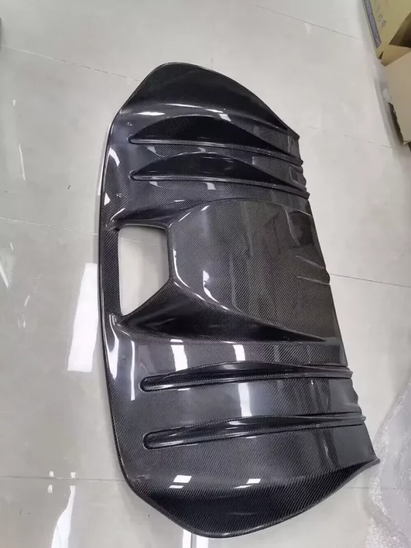 Carbon Fiber Car Rear Diffuser Lips For Ferrari F430 - Image 3