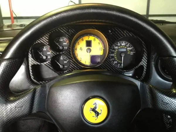 Ferrari 360 OEM Carbon Fiber Dash Cluster Surround - Image 2