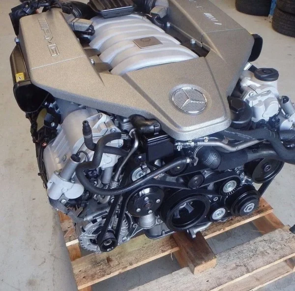 Mercedes M156 Engine (Complete) with Transmission - Image 8