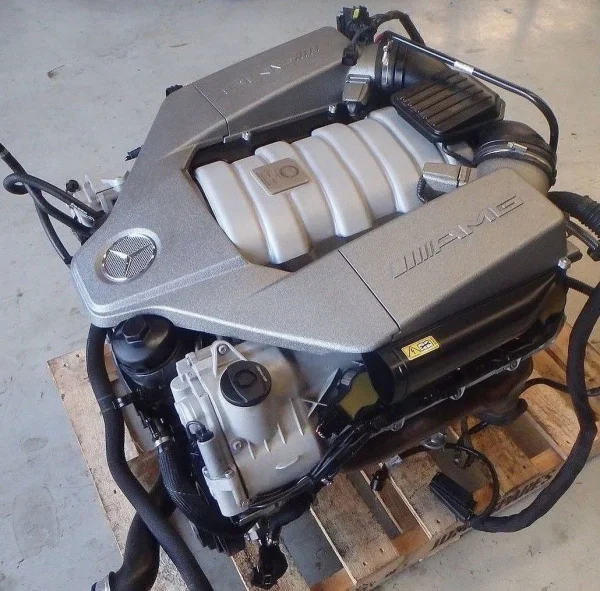 Mercedes M156 Engine (Complete) with Transmission - Image 3