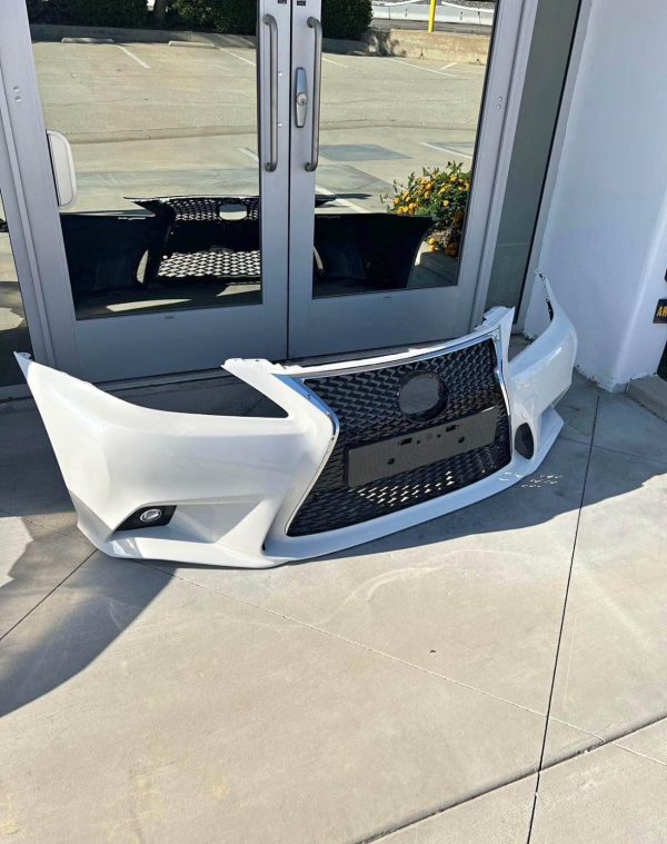 2006-2013 Lexus IS250 IS350 Front Bumper Conversion F-Sport New  white color - Image 2